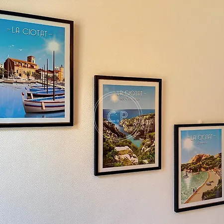 Chez Fanfan 3 Pers 1 Bien Placé à 1mn Du Port Apartamento La Ciotat